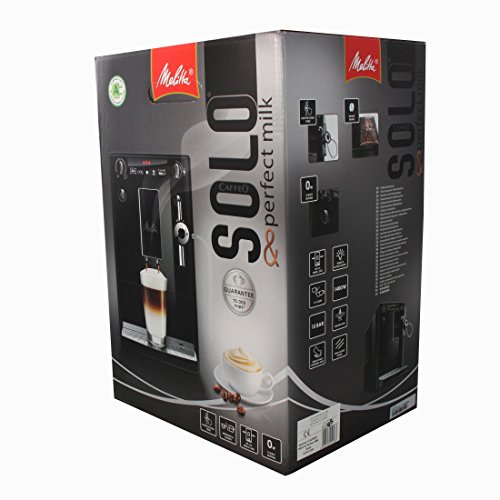 Melitta E 957-204 Kaffeevollautomat Caffeo Solo und Perfect Milk Designedition Edelstahl, schwarz - 8