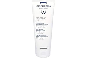 ISISPHARMA GLYCO-A BODY - Crema peeling per ammorbidire, idratare e tonificare la pelle - Acido glicolico, burro di karité e squalano vegetale - Pelle secca e ruvida - Prodotto in Francia