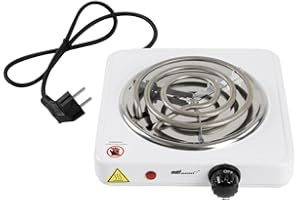 ‎BROIL-MASTER broil-master® Shisha Kohleanzünder - Elektrisch, 1000W Leistung, Weiß, Klein, Hitze regulierbar, Outdoor, für Camping/Grill - Shishakohlengrill, Kohlegrill, Heizspirale, Grillanzünder, Brenner (Weiß)
