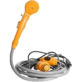 TENTTECH 12 V ara&ccedil; duş seti -Kamp duşu 12 Volt ara&ccedil; &ccedil;akmaklığına takılan duş seti