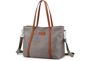 ZHONGNINGYIFENG Torebka na ramię dla kobiet Nylon 15,6-cala torba na ramię na laptopa Podróże i praca