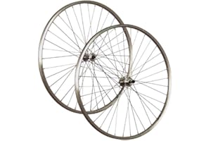 Taylor-Wheels 28 Pollici Set Ruote Bici Doppia Parete Cassetta pignoni Argento