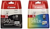Canon PG-540XL and CL-541XL High Capacity Ink Cartridge Pack - Multi-Coloured