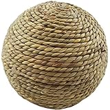 outflower Pet Toys Cane Gras Ball Pet Supplies Parrot Kaninchen Kleine Tiere Bite beständig Toys Molar Stroh Ball
