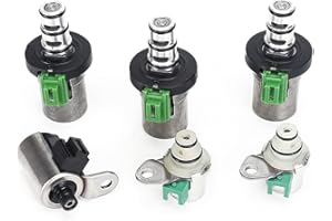 GJAUTOPARTS 4F27E Transmission Shift EPC PWM Solenoid Set Compatible with Ford Fiesta Focus Mercury Milan(pack of 6)