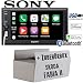 Produktbild Skoda Fabia 2 Nexus Dance Swing - Autoradio Radio Sony XAV-AX1000-2DIN Bluetooth | Apple CarPlay | USB - Einbauzubehör - Einbauset