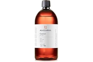 Naissance Olej Rycynowy (nr 217) 870ml – Naturalny Olejek Rycynowy Tłoczony na Zimno Bez Heksanu – do Pielęgnacji Włosów, Twarzy, Rzęs, Brwi, Skóry i Brody