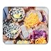 Produktbild Mauspad Khanom Krok Gegrilltes Reismehl Pfannkuchen Schwarzer Sesam Taro Mousepad für Notebooks, Desktop-Computer Mauspads, Büromaterial