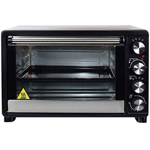 Syntrox Germany 45 Liter Mini Stand Backofen mit Umluft und Drehspieß Miniofen Minibackofen Pizzaofen - 4