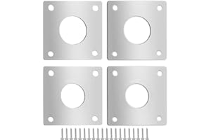 PLCatis Plaque Nichoir Chauve Souris Lot de 2 Résistant aux Intempéries Nichoir DIY Diamètre Intérieur 32/28mm Protéger Les Oiseaux Nicheurs et Améliorer la Longévité Cabanes d'oiseaux