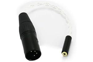 ABLET Cavo bilanciato XLR maschio a 4 pin a Trrs femmina da 2,5 mm, adattatore audio per cuffie compatibile con Astell&Kern Layla, Rosie, Roxanne II, AK T8iE MKII