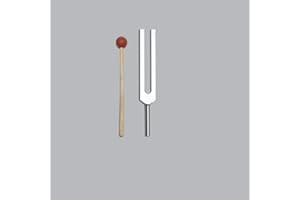 Tuningforkshop 999 Hz Energy Tuning Fork for Healing with Mallet+Pouch