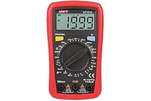 UNI-T UT131C Serie UT131 Multímetro del Tamaño de la Palma, 200V-250V AC, 2000µA-10A
