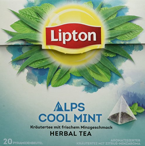 Preisvergleich Produktbild Lipton Kräutertee, Alpenminze Pyramidenbeutel, 20 Stück