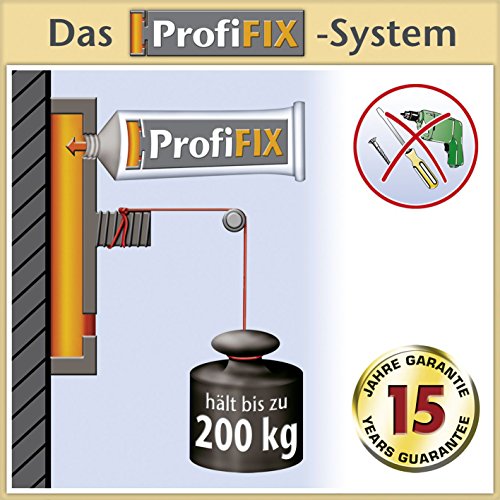 ProfiFIX Wandregal 2 Etagen Basic Bad Badezimmer Aufbewahrung - 3