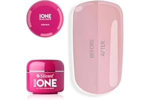 ECLAT SKINCARE Silcare, gel Base One Cover, UV, 50 g, camouflage, ideale per french manicure