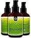 InstaNatural Organic Argan Oil - For Hair, Face, Skin & Body - 100% Pure & Certified Organic Cold Pressed Argan Oil of Morocco - For Acne, Nails, Dry Scalp, Split Ends, Stretch Marks & More - 4 OZ