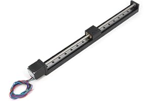 Zeberoxyz 1PCS Mini Linear Rail Guide Slide Actuator T6x1 Lead Screw with NEMA11 Stepper Motor, 300mm Effective Stroke Length for DIY CNC Router Parts X Y Z Linear (Size:300mm)