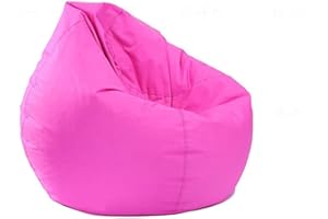 BriskyM Pouf per Bambini e Adulti, Imbottita, Impermeabile, per Interni ed Esterni Sedia da Gioco e Sedia da Giardino, Senza Imbottitura