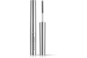 GENERISCH Facelove Iron Eye Mascara, Iron Eye Schwarz Mascara mit Metallbürste, Ironeye Mascaras, 3D Curling Wimperntusche, Borstenlose Metallwimpernbürste, Natürlich Wasserdicht Schwarz (1PC)
