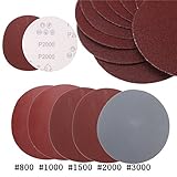  ILS - 25pz 5 pulgadas Discos Lija Cartas Lija Grano 800/1000/1500/2000/3000 papel lija