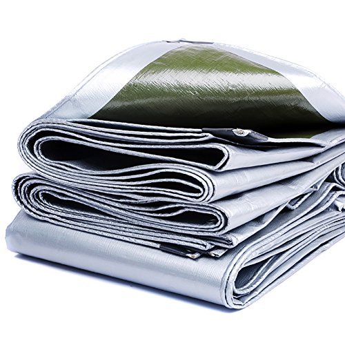 Preisvergleich Produktbild LXF Farbbalken-regendichte Tuch-Sonnencreme-wasserdichte Gepolsterte Plane PVC-Segeltuch-Plastikschuppen-Auto-Ab... 200G / M² (größe : 4mx5m)