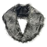 ☆Winter Kollokation: Schützt nicht nur effektiv vor Frost, sondern ist auch eine attraktive Dekoration für einen Mantel für Frauen.