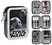Produktbild STAR WARS 2700 – 199 Federmäppchen triple, 3 Fächer, Filzstifte, Buntstifte, Zubehör Schule 42 Stück, Polyester, mehrfarbig