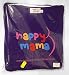 Happy Mama. Women's Maternity Jersey Tulip Dress Easy Breastfeeding S-4XL. 236p (Black, UK 16, XXL)