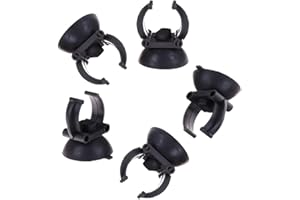 Bemvp 5 Stück Aquarium Heizstab Saugnapf Befestigungsclip Aquarium Heizung Saugnäpfe Standard Heizstab Halter Klemmen Für Aquarien
