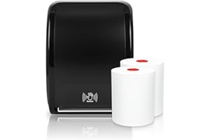 ‎BLANC HYGIENIC Blanc HYGIENIC Set: Handtuchrollenspender Sensor, berührungslos, Blanc Cosmos 2 Handtuchrollen Premium TAD - PRODUKTSET Farbe Schwarz