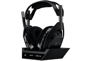 Logitech G Astro A50 X LIGHTSPEED Wireless Gaming Headset + Base Station, PRO-G GRAPHENE, PLAYSYNC across Xbox Series X|S + PS5 + PC/mac, Bluetooth, HDMI 2.1 Passthru - Black