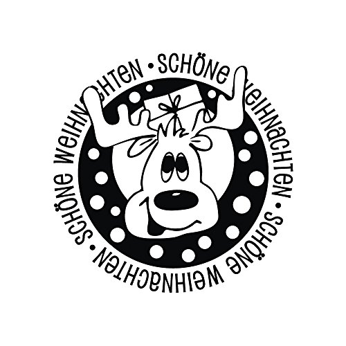 28874000 Stempel Schöne Weihnachten , 3cm ø