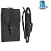 Produktbild Gürteltasche / Holster für Samsung Galaxy XCover 3, schwarz | extrem robuste Handyhülle Smarpthone Schutz Tasche Hülle outdoor / camping case - K-S-Trade(TM)