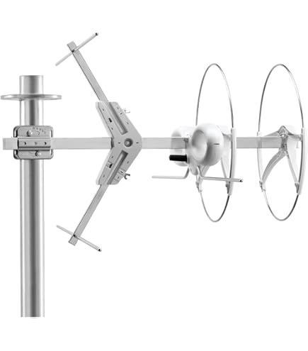 Kit de réception TNT HQ Fracarro Elika avec amplification et répartition + câble