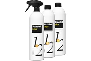 ‎NANOTOL Nanotol Photovoltaik- und Solaranlagen Reiniger für 480 m² - Reiniger + Nanoversiegeung 1+2 für langfristigen Schutz vor Schmutz mit Easy-to-Clean- und Lotuseffekt - langfristig höhere Leistung