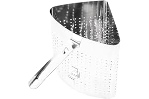 NISBETS Vogue Panier cuit-pâtes inox, couleur argent, Taille : 233 (H) x 210 (L) x 325 (P) mm, contient, cuit et égoutte les pâtes ou blanchit les légumes, usage professionnel et domestique, DM058