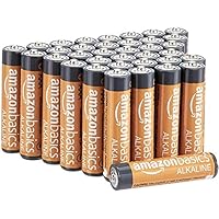 AmazonBasics - Pilas alcalinas AAA de 1,5 voltios, gama Performance, paquete de 36 (el aspecto puede variar)