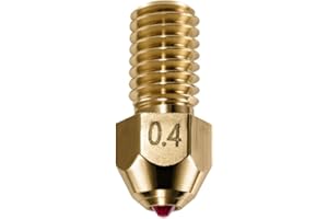 DUROZZLE Ruby Tip Ugello 0,4 mm per Neptune 4/4 Pro, indurito e resistente all'abrasione per una produzione additiva precisa (Nettuno 4, 0,4 mm)