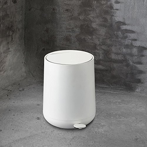 ZONE Pedal-Eimer NOVA, Kunststoff mit Soft-Touch, grau, ca. 30 cm H - 2