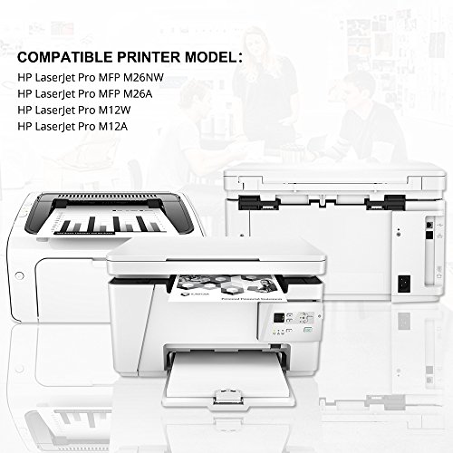 Cool Toner kompatibel Toner CF279A 79A fuer HP LaserJet Pro MFP M26nw M26a, HP LaserJet Pro M12w M12a, 1000 Seiten,2-Pack,Schwarz - 4
