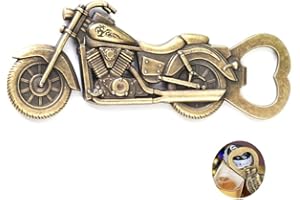 Neoreser Abrebotellas de Cerveza, abridor de Botellas de Motocicleta, Profesional de Aleación de Zin, Regalos de Cerveza para Hombres, Regalos de Moto para Hombres, Amantes de la Moto