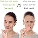 GreenTouch All Natural Konjac Facial Sponge with Rose Essence | Remove the Oil & Exfoliation | Heart-shape Deep cleaning | Plant Fiber 100% Biodegradable | Pink