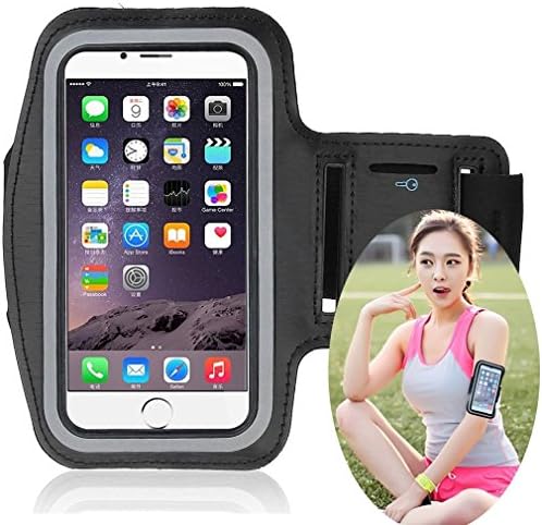 iPhone 7 Armband,Smaier Sport Armband for iPhone 6 / iPhone 6s (4.7 inch) for Sports, Running, Jogging, Walking, Hiking, Workout and Exercise+ Key Holder with Adjustable size, Safey design (For iphone 5.5)