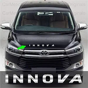 CarMetics INNOVA 3D Letters (3D Stickers 3D Logo 3D Emblem for Toyota INNOVA &