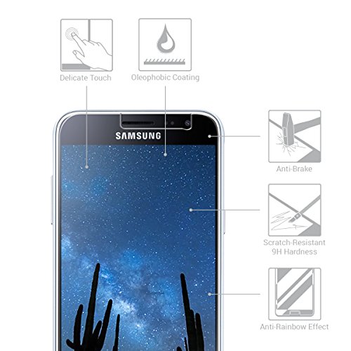 kwmobile 2in1 Set: Crystal Case HÃ¼lle + Panzerglas Displayschutzfolie fÃ¼r Samsung Galaxy J3 (2016) DUOS aus TPU Silikon - transparente SchutzhÃ¼lle Cover klar in Transparent