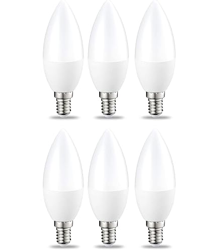 Produktbild von SYLVANIA LED Kerzen E14 – 6er Pack, 4,5W (ersetzt 40W), Warmweiß 2700K, 470 Lumen, Filament-Design