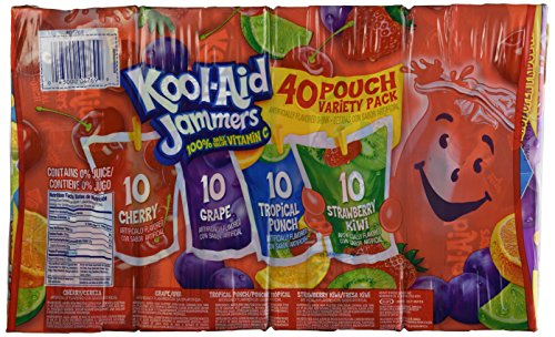 Preisvergleich Produktbild Kool Aid Jammers 40 Pk 6 Oz Pouches by Kool Aid