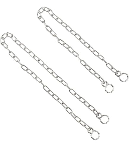 2 X Chrome Plug Chains - 300mm For Basin And 450mm For Bath/Large Sink, Ball Type