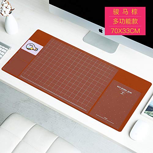 Preisvergleich Produktbild 700 X 330mmmauspad gaming mousepad Mausmatte Multifunktions Übergroße Mauspad braun